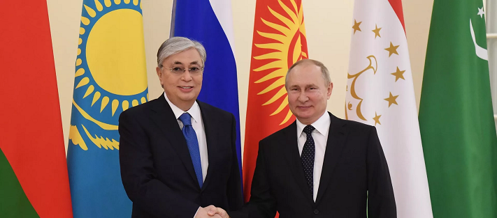 بوتين يلتقي مع الرئيس الكازاخستاني في أول زيارة له لموسكو بعد إعادة انتخابه