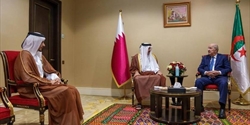 قمه تسبق القمه بين أمير قطر والرئيس الجزائري   قضايا ذات اهتمام مشترك 