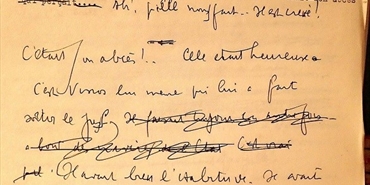 العثورعلى مخطوطات بيد الكاتب الفرنسي سيلين بعد عقود من سرقتها