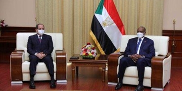 السيسى يضغط على السودان لعقد إتفاق ملزم لسد النهضه المتنازع عليه 