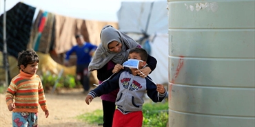 تعزيزالدعم للأجئين  السورين وسط وباء  فايروس كورونا