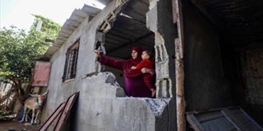 الشتاء يقرع أبواب غزة وسكان المناطق المتضررة جراء الحرب يخشون الانهيارات