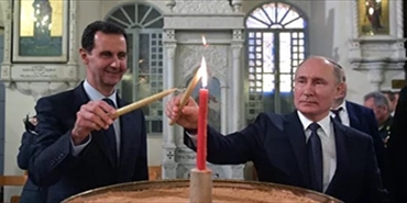 بوتين يشكر  الرئيس بشار الأسد على موقفه بشأن أوكرانيا