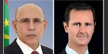 رسالة من الرئيس الأسد للرئيس الموريتاني نقلها المقداد هاتفياً لوزير الشؤون الخارجية الموريتاني