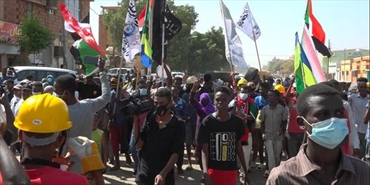 تظاهرات في السودان للمطالبة بسرعة تشكيل حكومة جديدة