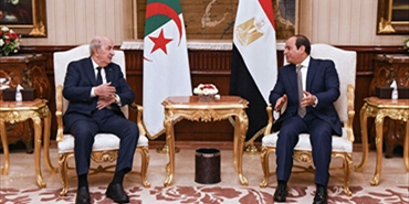 الرئاسة المصرية تكشف تفاصيل المباحثات بين السيسي وتبون