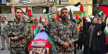 جنازة رمزية للشهيدة شيرين أبو عاقلة في مخيم شاتيلا 